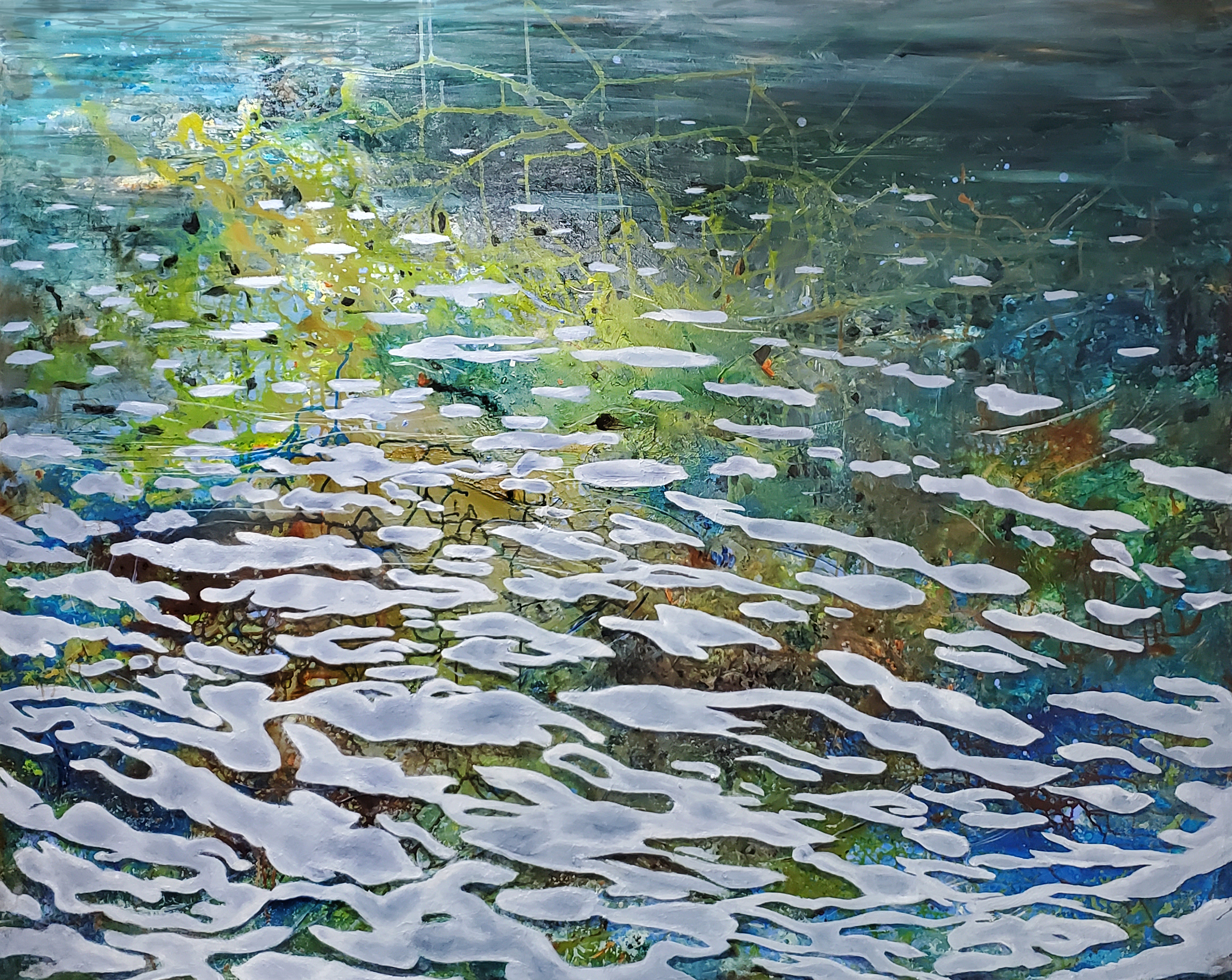 stivison-heather_Coastal Surface-Community_48x60_Oil over Acrylic on Canvas